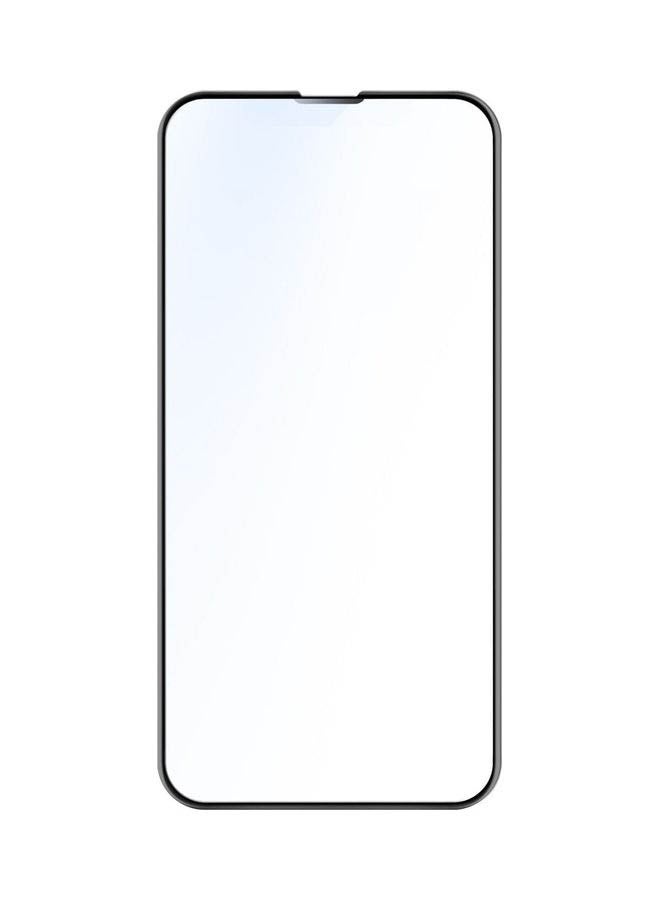 Nillkin - 2.5D FogMirror Full Coverage Matte Tempered Glass Screen Protector For Apple iPhone 13 / 13 Pro Clear Black - Image 1