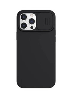 Camshield Silky Magnetic Silicone Case For Apple Iphone 13 Pro Max Elegant Black