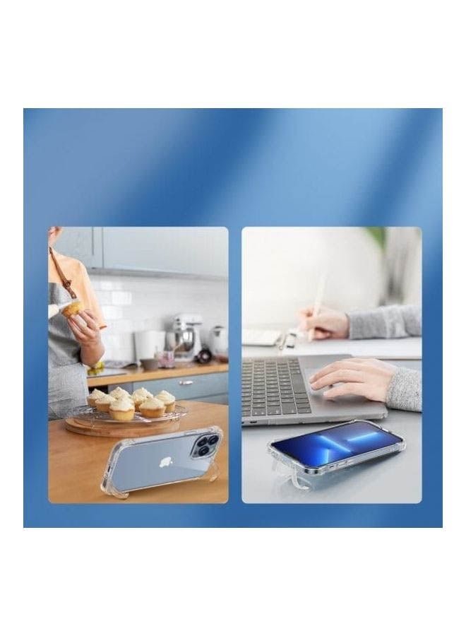 JOYROOM Plastic Defender Series Protective Phone Case For Iphone 13 Pro Clear Clear - Image 4