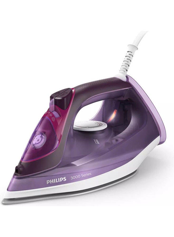 Philips 3000 Series Steam Iron 300 ml 2600 W DST3041/36 Purple  - Image 1