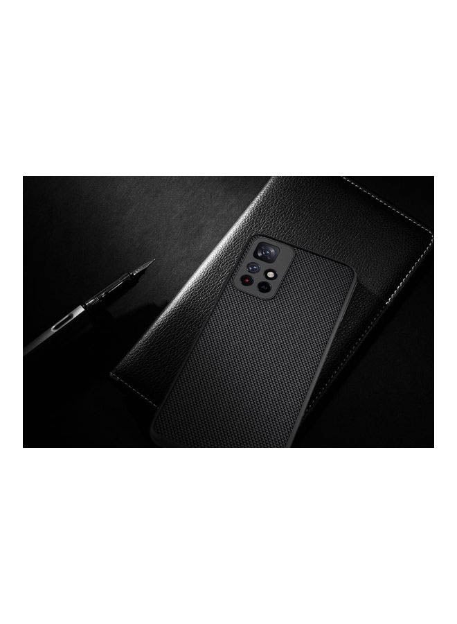 Nillkin Textured Case Non-Slip Design For Xiaomi Redmi Note 11 5G/POCO M4 Pro 5G/Note11T 5G Black - Image 4
