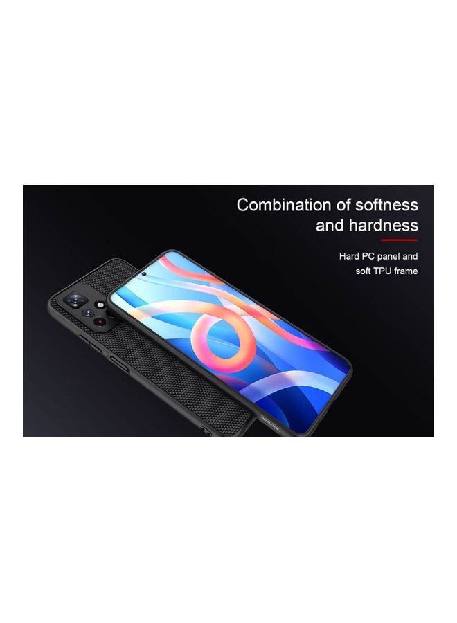 Nillkin Textured Case Non-Slip Design For Xiaomi Redmi Note 11 5G/POCO M4 Pro 5G/Note11T 5G Black - Image 2