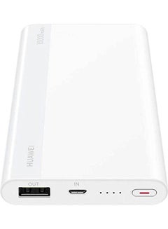 10000 mAh Power Bank (Max 18W) Micro-B White