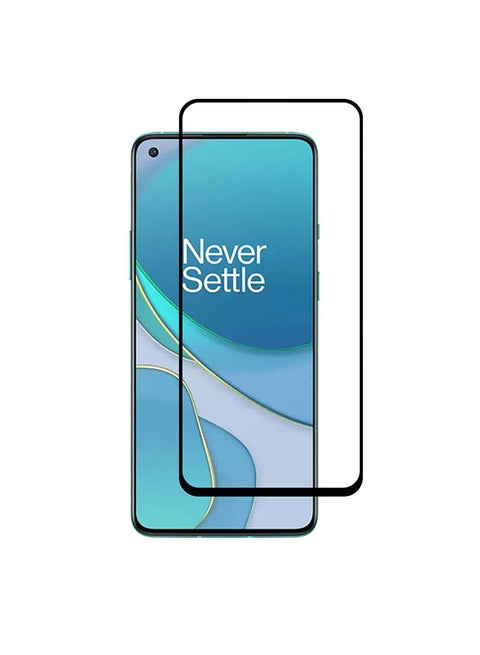 OnePlus 8T Screen Protector Tempered Glass 6.55 inch Clear/Black