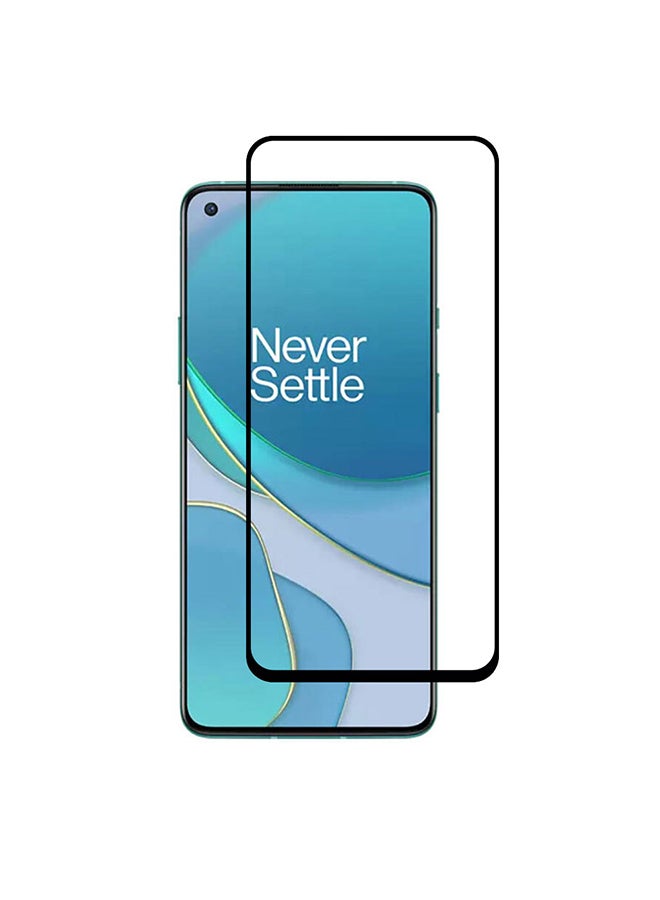 MARGOUN - OnePlus 8T Screen Protector Tempered Glass 6.55 inch Clear/Black - Image 1