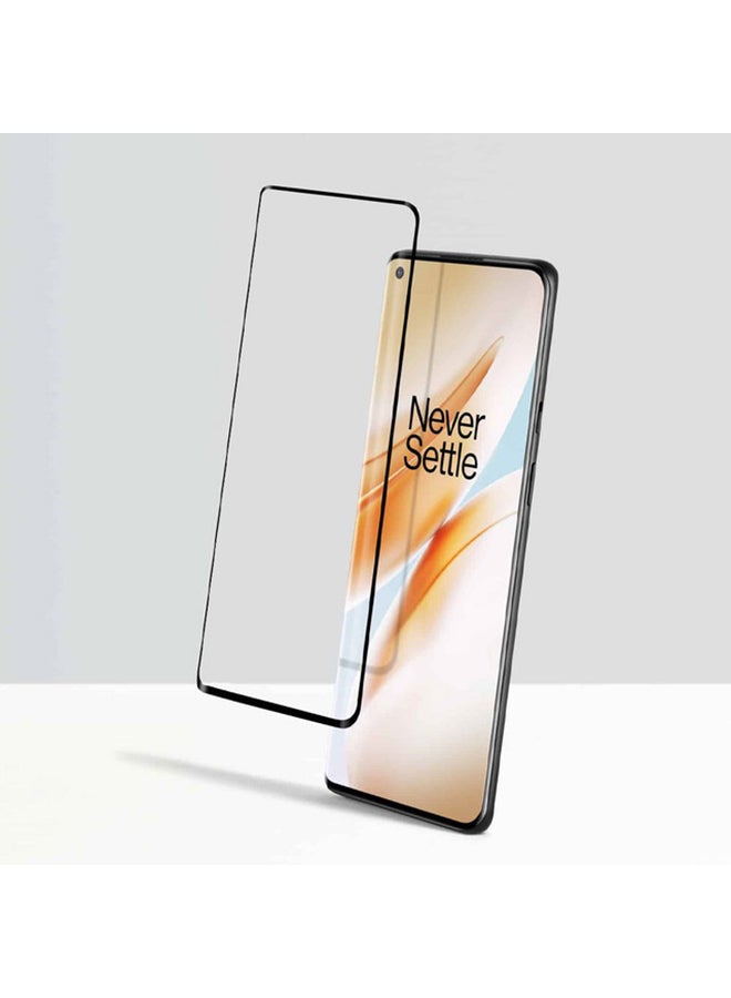 MARGOUN - OnePlus 8T Screen Protector Tempered Glass 6.55 inch Clear/Black - Image 1