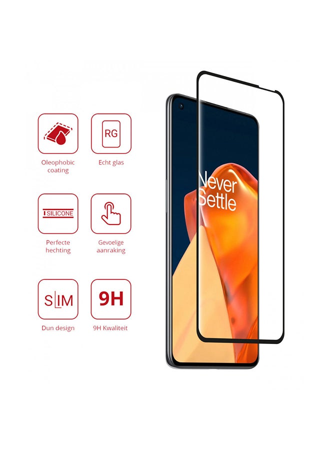 MARGOUN 3D Screen Protector for OnePlus 9 - Clear/Black Clear/Black - Image 2