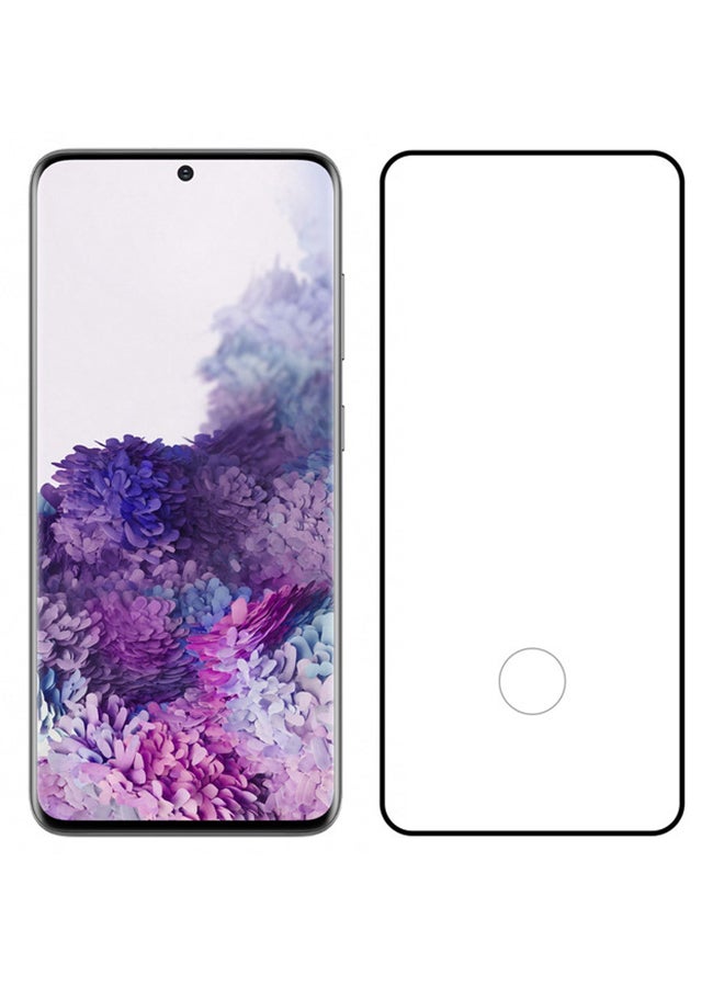 MARGOUN Grand Shieldz Tempered Glass Screen Protector For Samsung Galaxy S20+ Black/Clear - Image 2