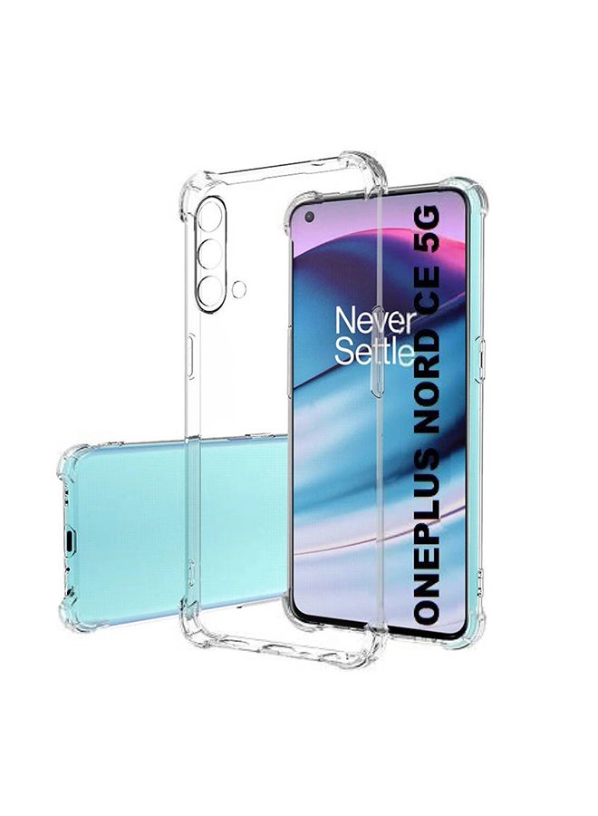 MARGOUN Shockproof Protective TPU Case Cover For OnePlus Nord CE 5G Clear - Image 2