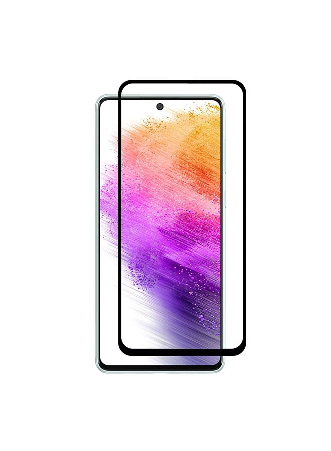 MARGOUN Screen Protector Tempered Glass For Samsung Galaxy A73 5G 6.7 inch Clear - Image 1