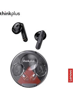 Lenovo Thinkplus LP10  Wireless Bluetooth 5.2 Earbuds TWS Noise Canceling Touch Control Low Latency Gaming Headphone With Mic Support Call Video IOS Android Universal Black  - Image 2
