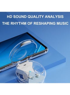 Lenovo Thinkplus LP10 Wireless Bluetooth 5.2 Earbuds TWS Noise Canceling Touch Control Low Latency Gaming Headphone With Mic Support Call Video IOS Android Universal White  - Image 5