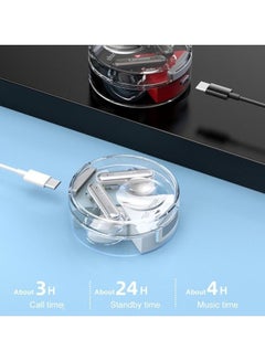 Lenovo Thinkplus LP10 Wireless Bluetooth 5.2 Earbuds TWS Noise Canceling Touch Control Low Latency Gaming Headphone With Mic Support Call Video IOS Android Universal White  - Image 3