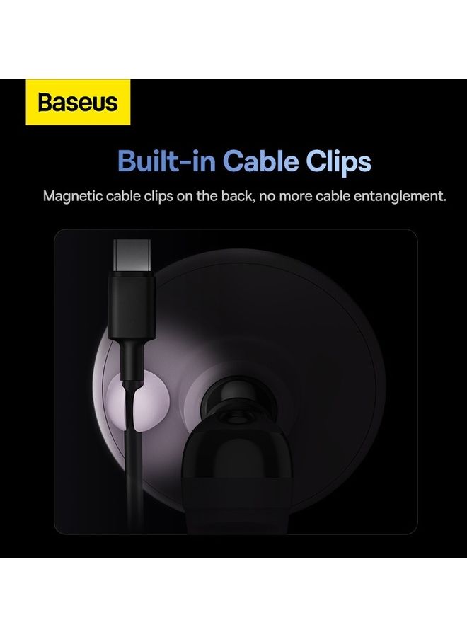 Baseus Universal 360 Degree Strong Magnetic Air vent Car Mount Holde Purple  - Image 5
