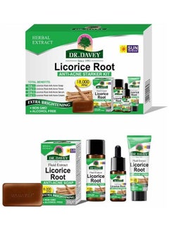 DR. DAVEY Liceorice Root Anti Acne Starter Kit 100ml  - Image 1