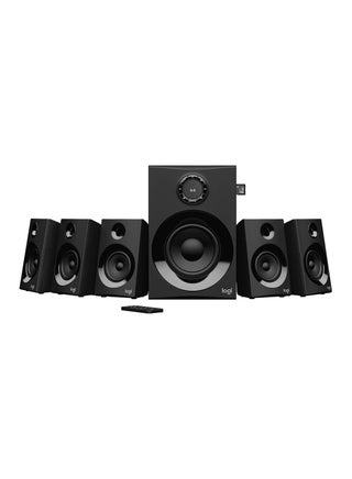 Z607 Wireless Bluetooth 5.1 Speaker System, EU PLUG, Surround Sound, 160 Watts Peak Power, Booming Bass, 3.5mm Audio & RCA Inputs, USB, SD-Card, PC/TV/Smartphone/Tablet/Music Player 980-001317 Black - v1659419947/N19469503A_1