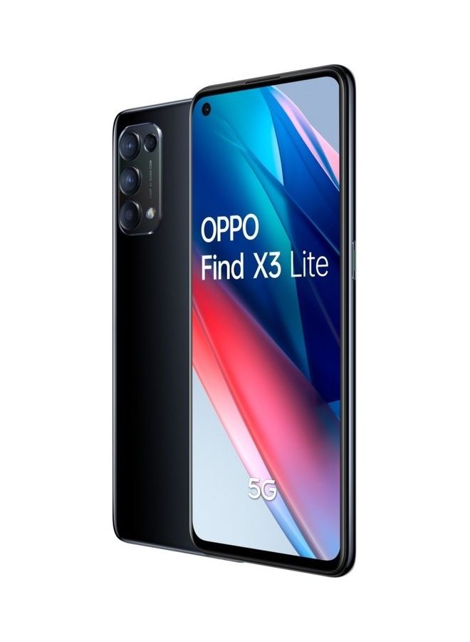 OPPO - Find X3 lite Starry Black 5G Dual Sim 8GB RAM 128GB - International Version - Image 1