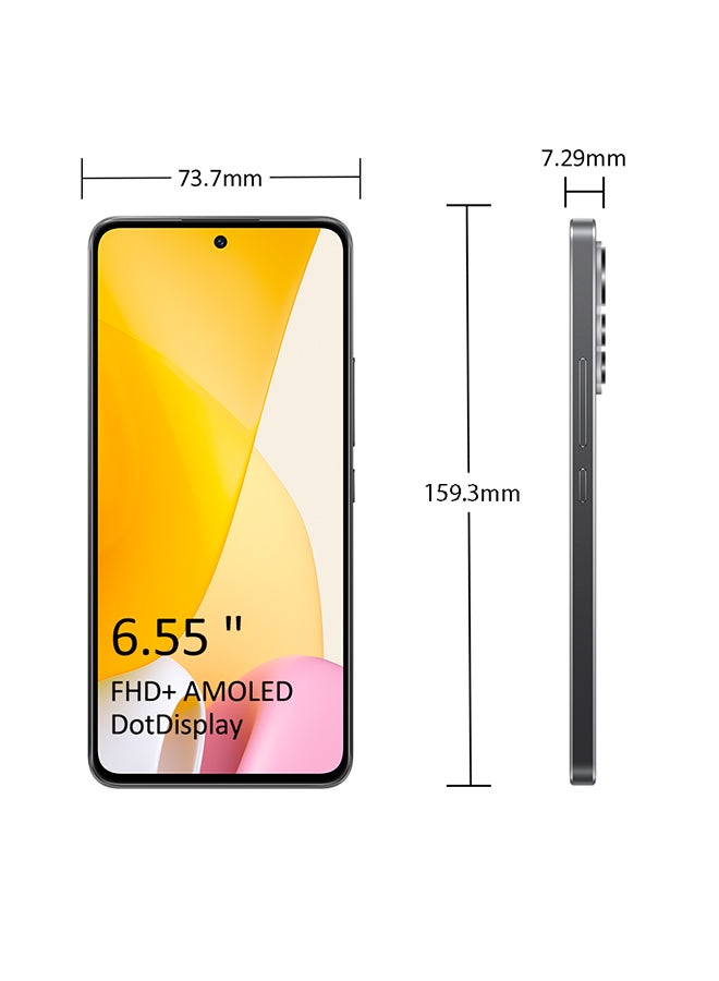 Xiaomi - 12 Lite Dual Sim Black 8GB RAM 128GB 5G - Global Version - Image 1