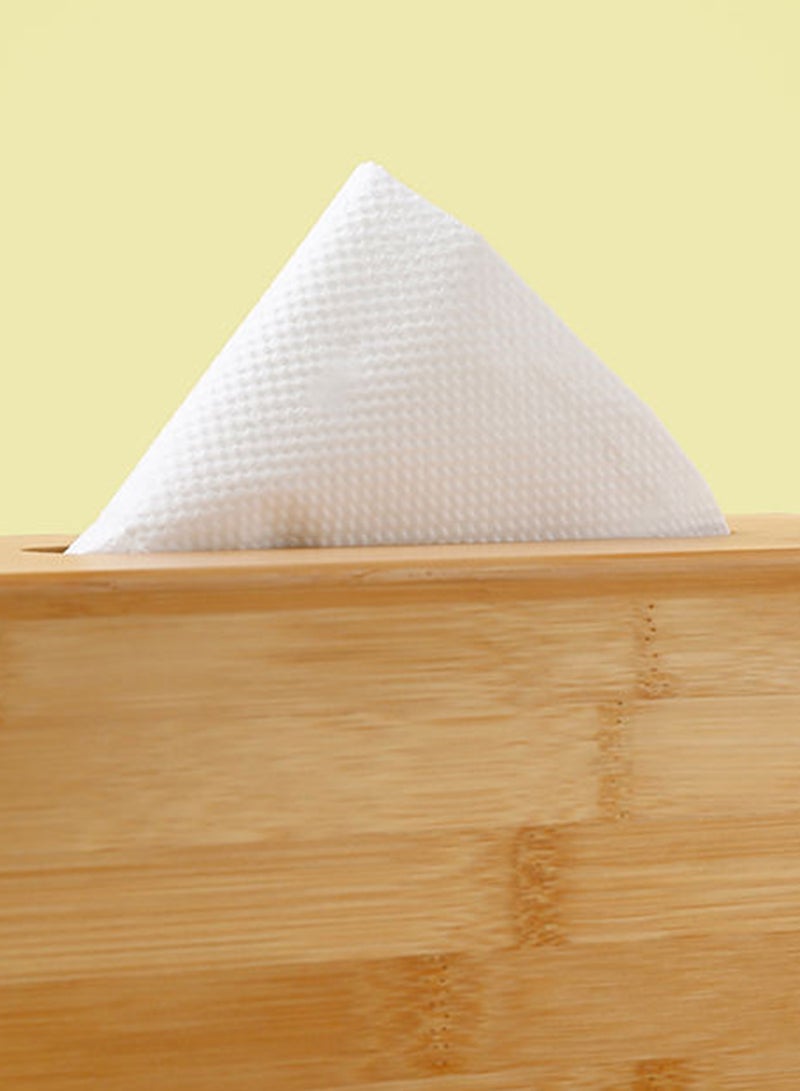 Noon East Bamboo Tisue Box - For Napkins - Storage Box - Tissue Box - Brown Brown - Image 5