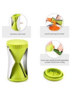 AS SEEN ON TV Spiral Slicer Green/Silver 14x8x8centimeter  - Image 2