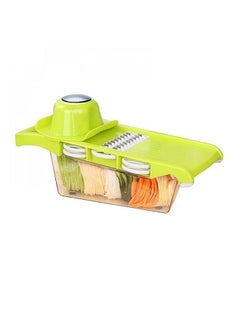 Home Concept Multi-Fuctional Vegetable Slicer Green/Clear/White 30x10x12centimeter  - Image 2