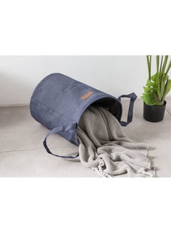 Home Concept Cloth Storage Basket Blue 35x35x10centimeter  - Image 2