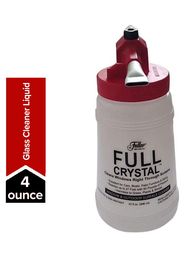 منظف فول كريستال للزجاج الخارجي وردي