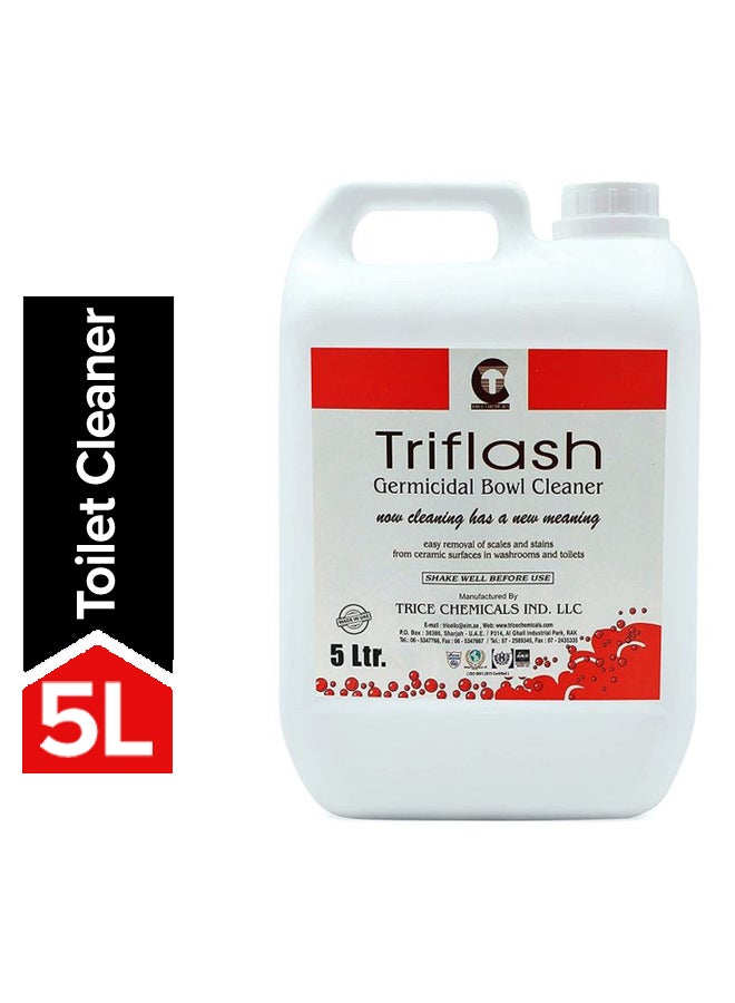 Thrill Triflash Germicidal Bowl Cleaner Clear 5Liters - Image 1
