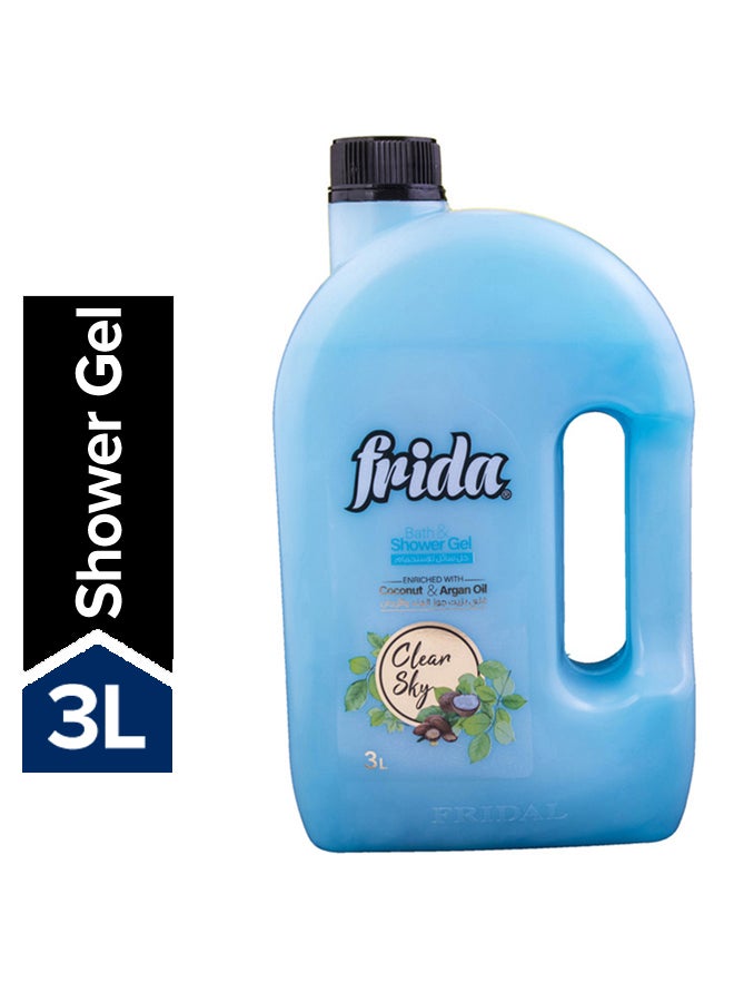 Frida Shower Gel Clear sky Multicolour 3Liters 