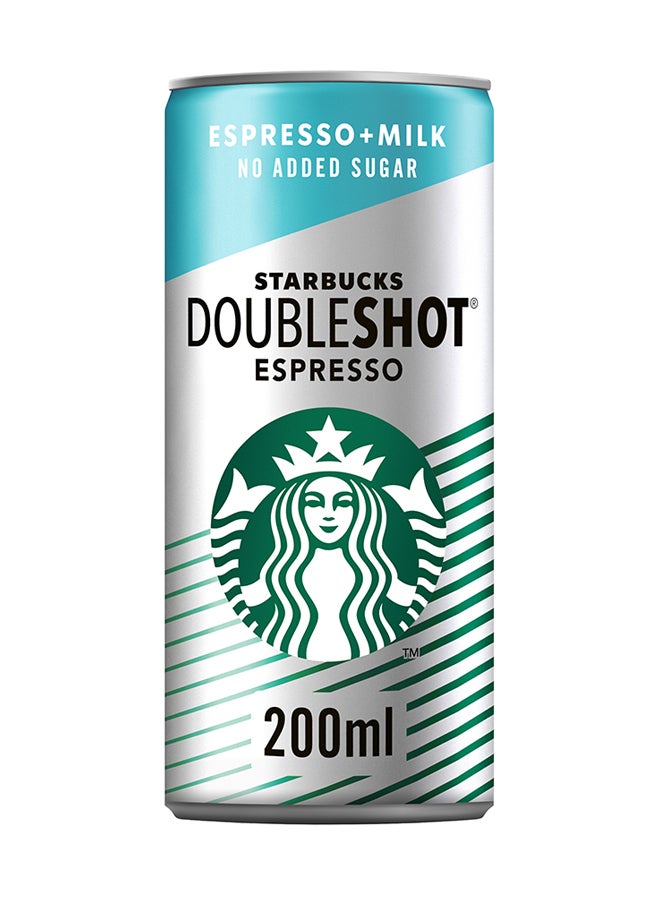 Starbucks Doubleshot No Added Sugar Coffee Drink 200ml  - Image 1