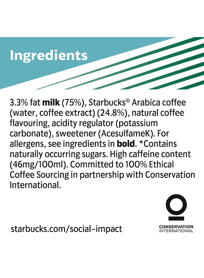 Starbucks Doubleshot No Added Sugar Coffee Drink 200ml  - Image 2