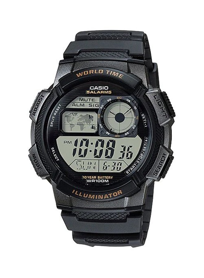 Men's Youth Digital Wrist Watch Ae-1000W-1Avdf - 45 mm - Black - v1659445295/N41422387A_1