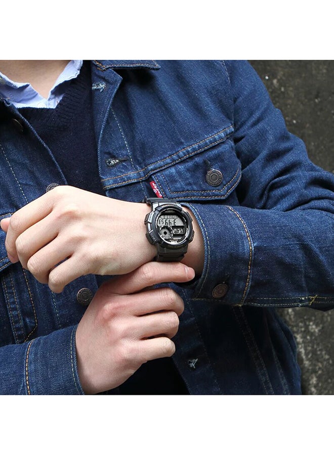 CASIO - Men's Youth Digital Wrist Watch Ae-1000W-1Avdf - 45 mm - Black - Image 1