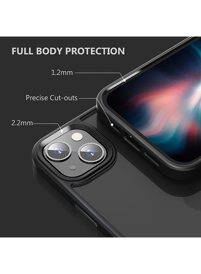 AMERTEER - Protective Case Cover For Apple iPhone 13 Pro Max 6.7 inch Black - Image 1