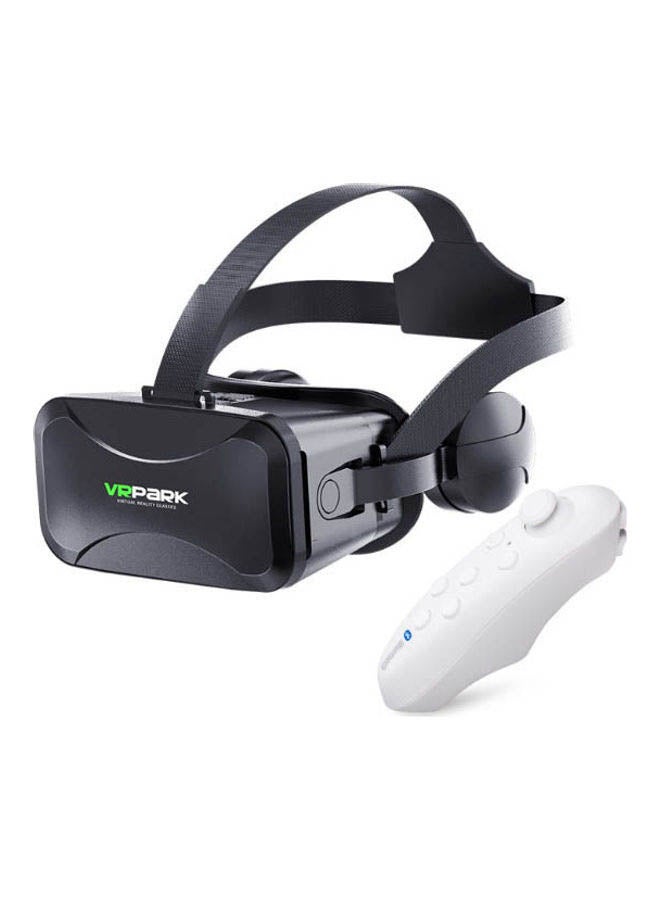 VRPARK Virtual Reality 3D Glasses with Controller Black/White - Image 1
