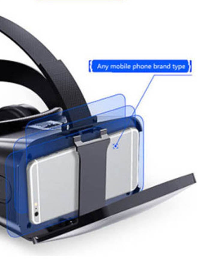 VRPARK Virtual Reality 3D Glasses with Controller Black/White - Image 5