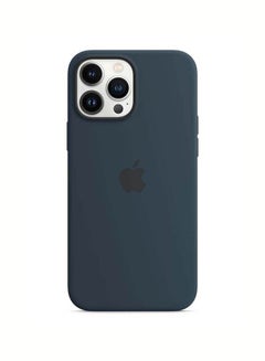 Apple iPhone 13 Pro Max Silicone Case with MagSafe Abyss Blue  - Image 2