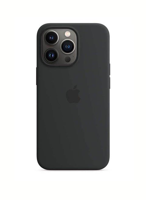 iPhone 13 Pro Silicone Case with MagSafe Midnight