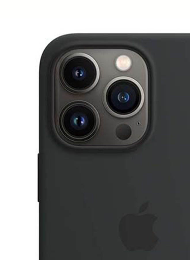 Apple - iPhone 13 Pro Silicone Case with MagSafe Midnight - Image 1