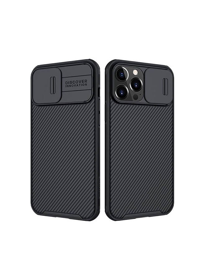Nillkin - Camshield Pro Iphone 13 Pro Max Slim Case Cover - 13 Pro Max Pc And Tpu Slim Phone Case Black - Image 1