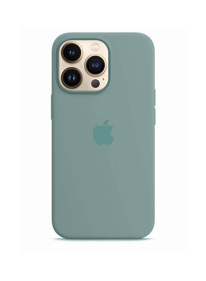 MARGOUN - Silicone Case Cover for iPhone 13 Pro Max 6.7inch Cactus Green - Image 1