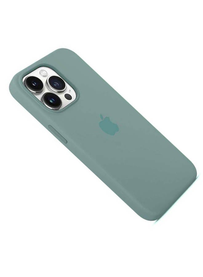 MARGOUN - Silicone Case Cover for iPhone 13 Pro Max 6.7inch Cactus Green - Image 1