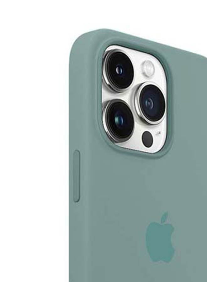 MARGOUN - Silicone Case Cover for iPhone 13 Pro Max 6.7inch Cactus Green - Image 1