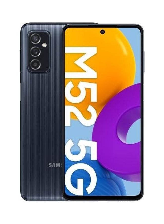 Samsung - Galaxy M52 Dual SIM Black 8GB RAM 128GB 5G - Middle East Version - Image 1