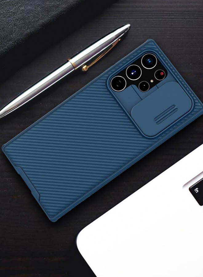 Nillkin - CamShield Pro Case For Samsung Galaxy S22 Ultra Blue - Image 1