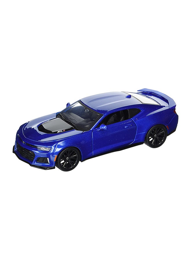 مايستو 1:24 Scale Special Edition 2017 Camaro ZL1 - Blue Remote Control RC Car 19.40x5.22x8.80cm - Image 1