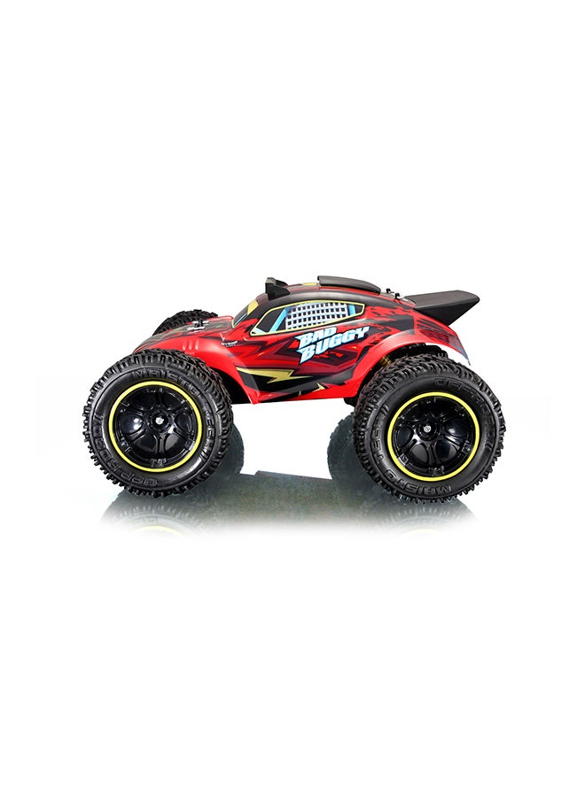 Maisto - Off Road Series Bad Buggy  2.4 Ghz - Red Remote Control RC Car 33x35x13cm - Image 1