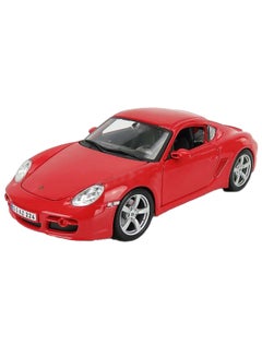 1:18 Scale Special Edition - Porsche Cayman S - Red Diecast Car 27.90 x 7.55 x 11.50cm