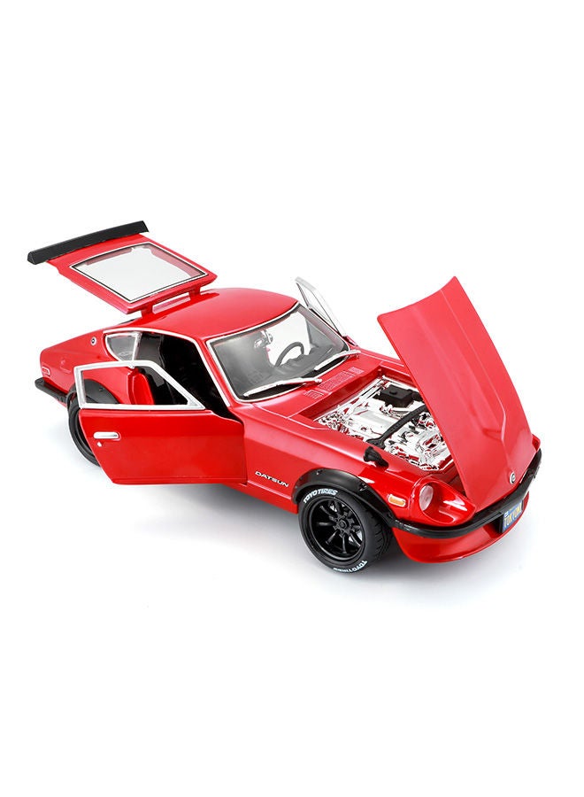Maisto - 1:18 Scale Design Tokyo Mod - 1971 Datsun 240Z - Red Diecast Car 22.85 x 6.95 x 9.90cm - Image 1