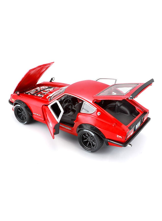Maisto - 1:18 Scale Design Tokyo Mod - 1971 Datsun 240Z - Red Diecast Car 22.85 x 6.95 x 9.90cm - Image 1